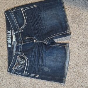 Hydrolic Jean Shorts